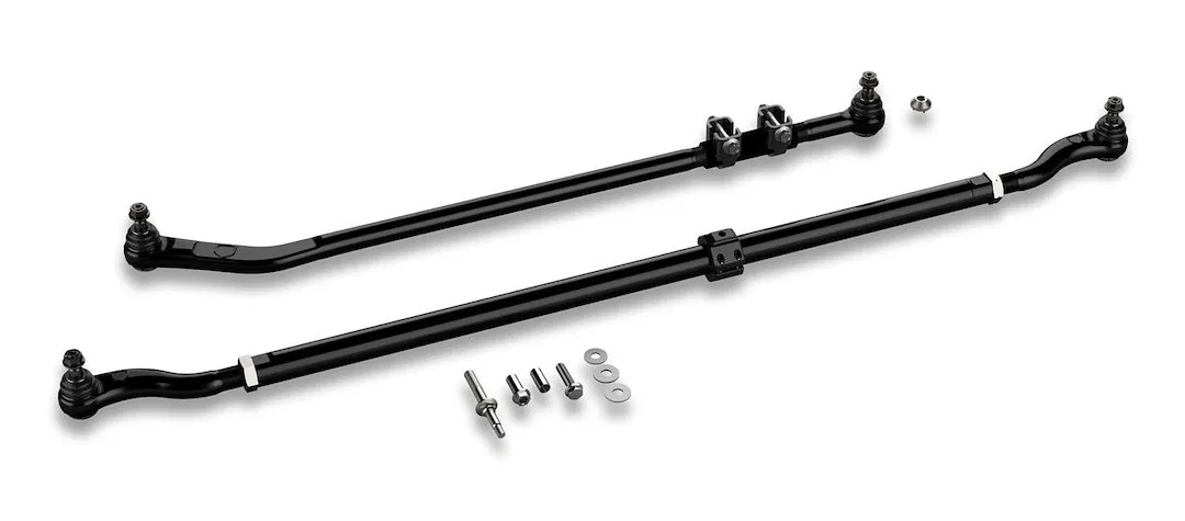 1853900 – TERAFLEX Steering Upgrade Kit, Heavy Duty Replacement With Tie Rod Assembly/ Drag Link Kit